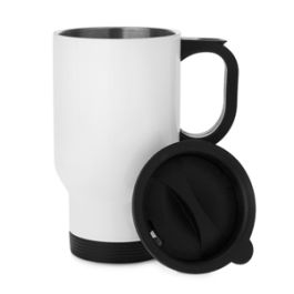 Mug Isotherme Cafe - 300Ml I Blanc Arctique I Acier Inoxydable I